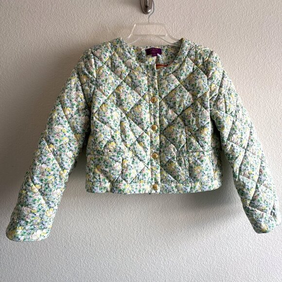 J. Crew New Limited-edition Crop quilted Louisa lady jacket in Liberty® fabric - Picture 3 of 12